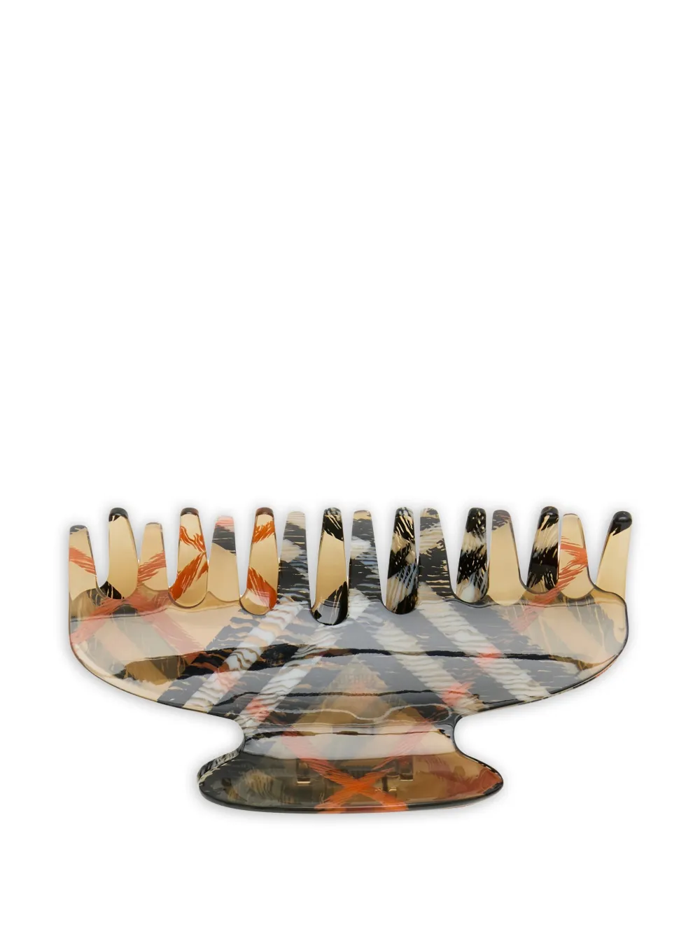 Burberry Fermaglio a quadri - Toni neutri