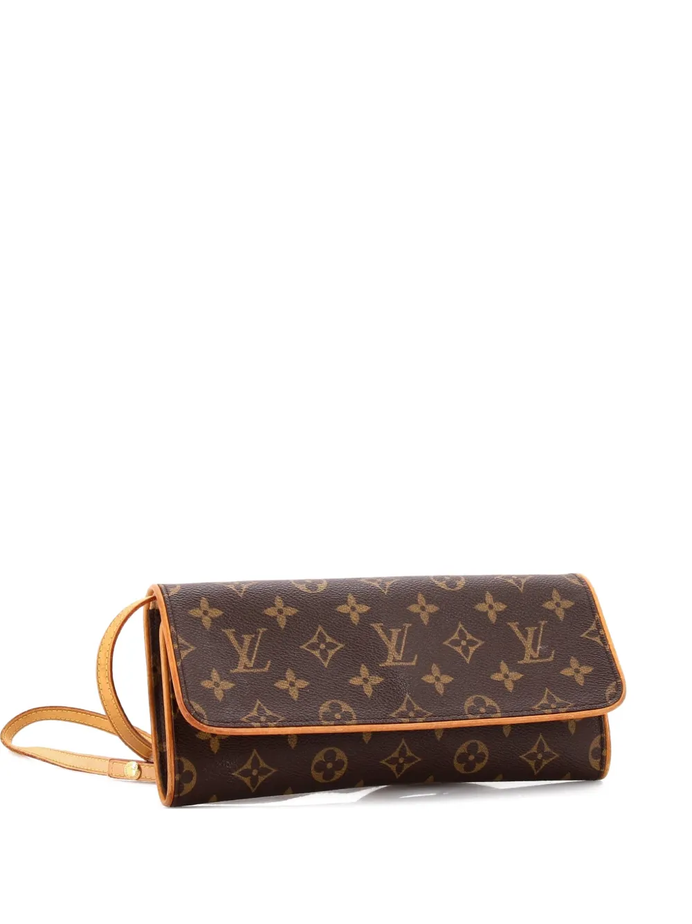 Louis Vuitton Pre-Owned Twin Handbag Monogram Canvas GM crossbody bag - Marrone
