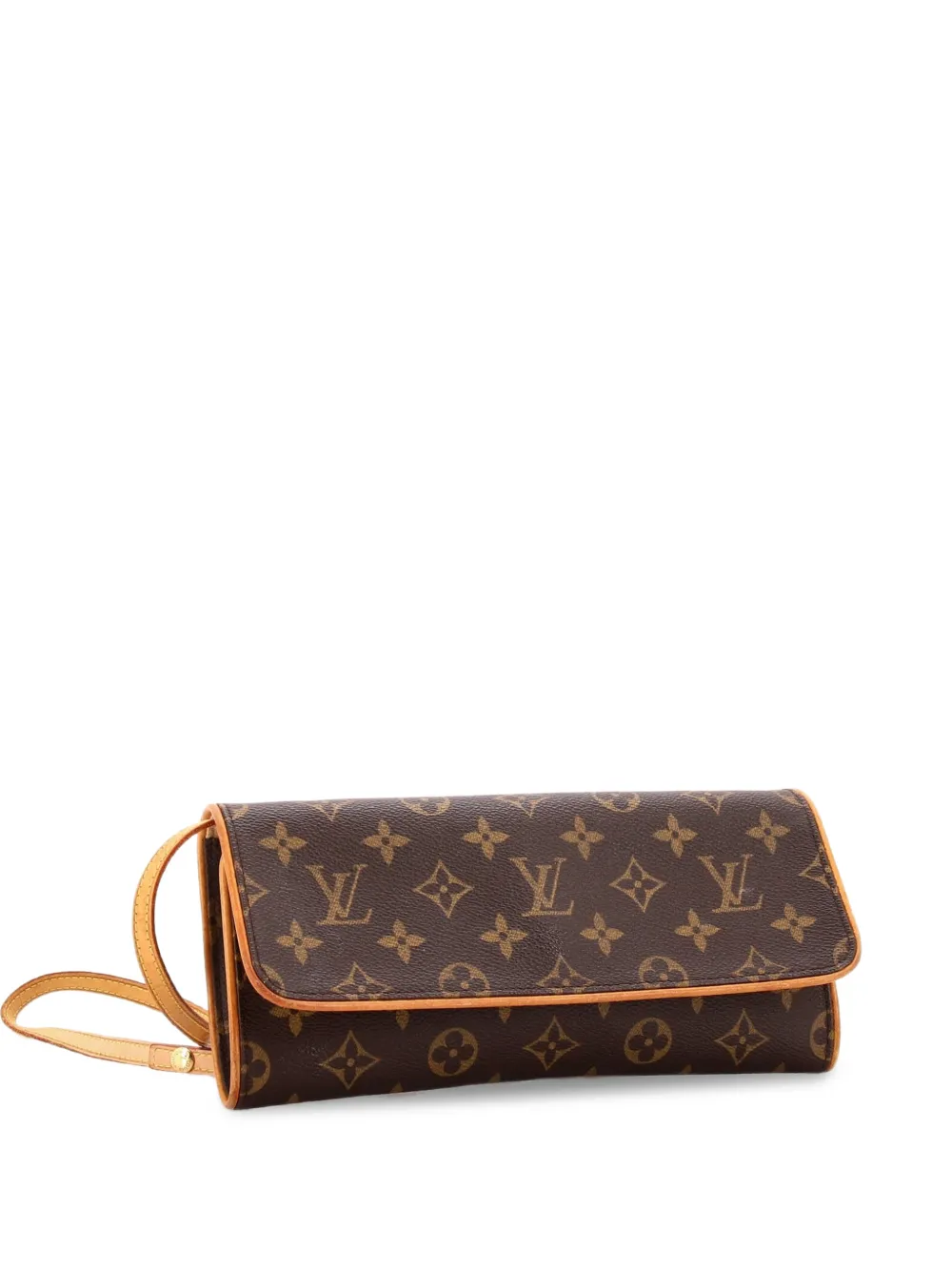 Louis Vuitton Pre-Owned Twin Handbag Monogram Canvas GM crossbody bag - Marrone