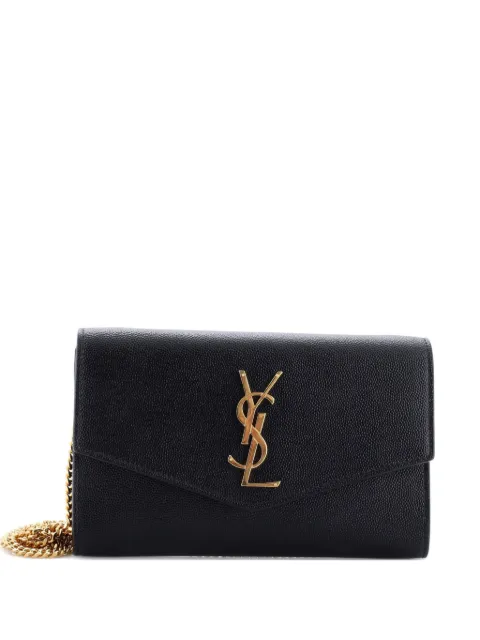 Saint Laurent Pre-Owned Uptown Chain Wallet Leather crossbody bag