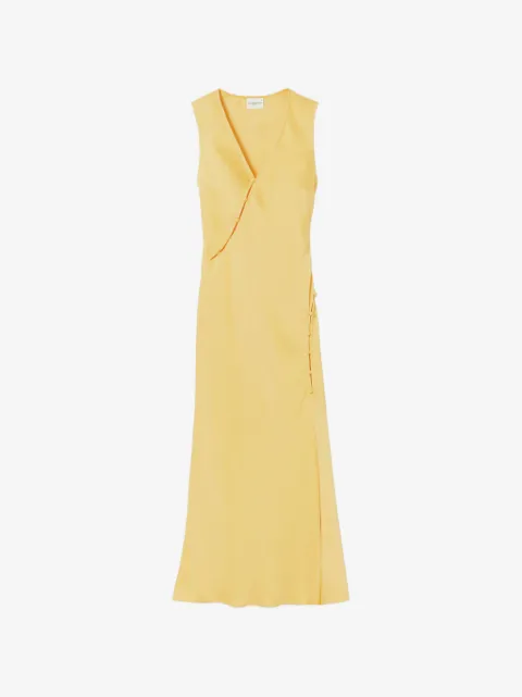 Claudie Pierlot flowy satin dress