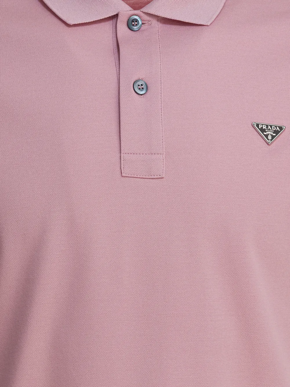 Prada Poloshirt met logo Roze