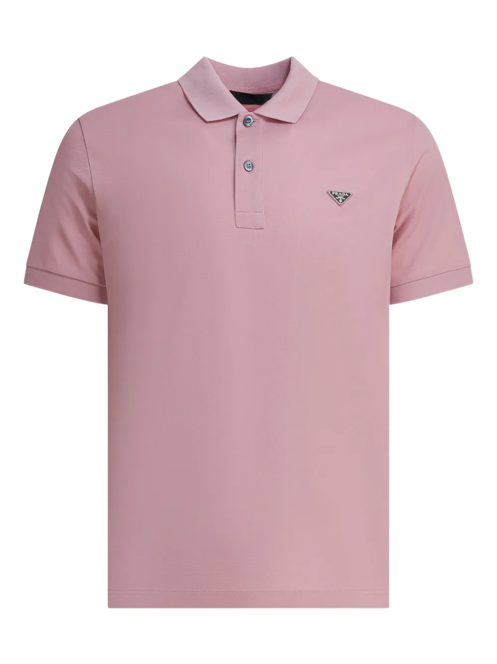 Prada logo-detail polo shirt - Rosa