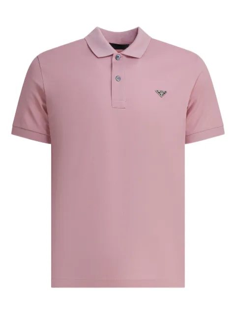 Prada logo-detail polo shirt