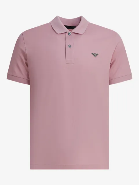 Prada logo-detail polo shirt