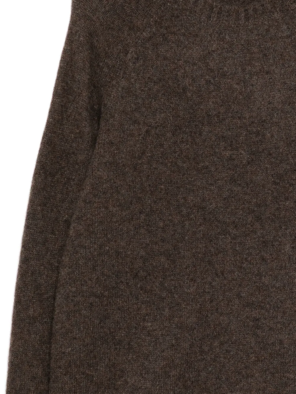  James Perse Textured Lightweight Jumper - Brown 