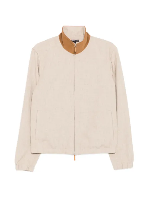 James Perse two-way zip jacket