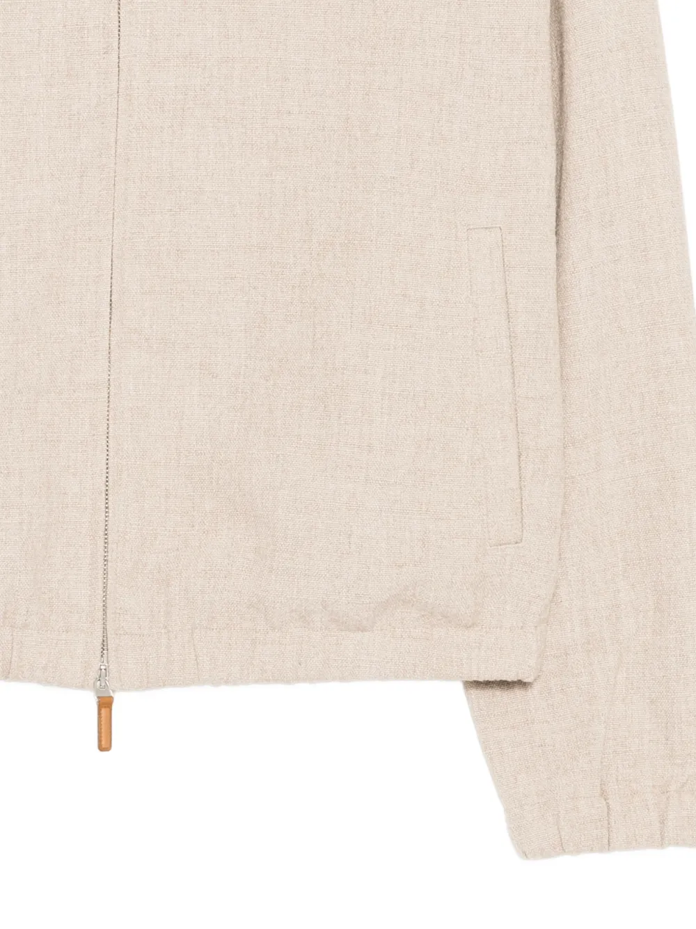  James Perse Two-way Zip Jacket - Neutrals 