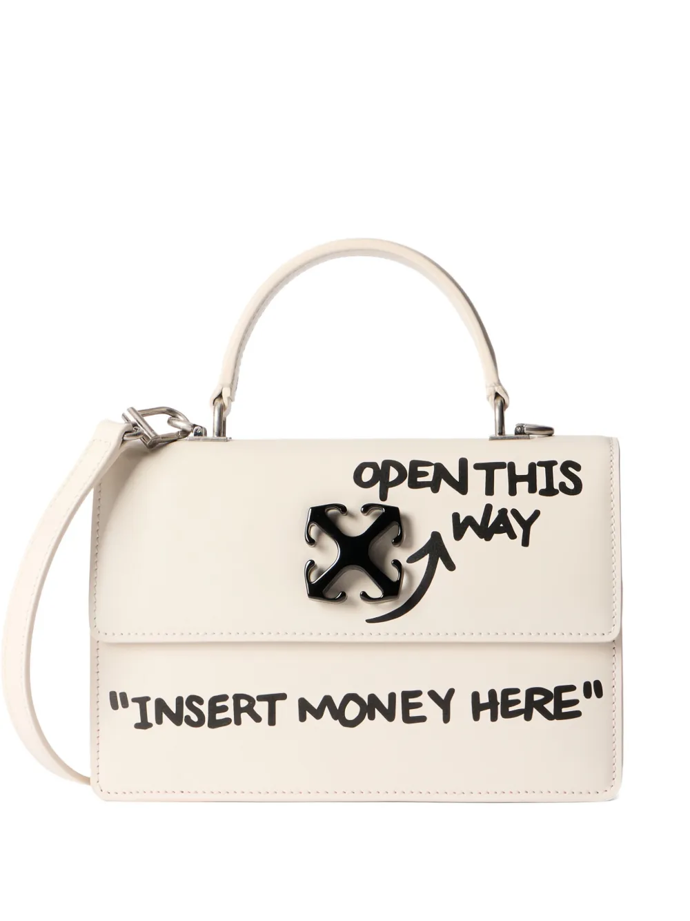 Off-White Jitney 1.4 tote bag - Toni neutri