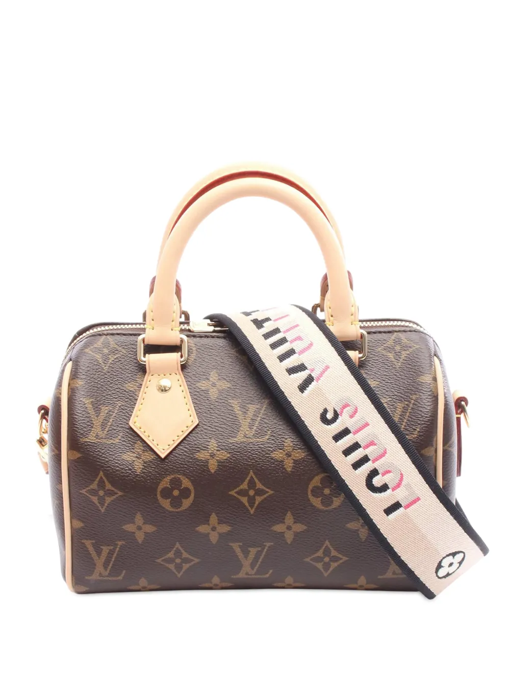 Louis Vuitton Pre-Owned 2021-2025 Monogram Speedy Bandouliere 20 satchel - Marrone