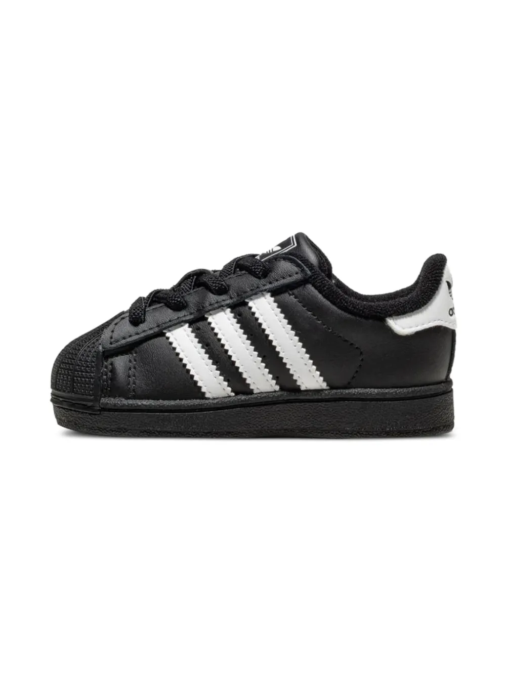 adidas Kids Superstar II 3-Stripes sneakers Zwart