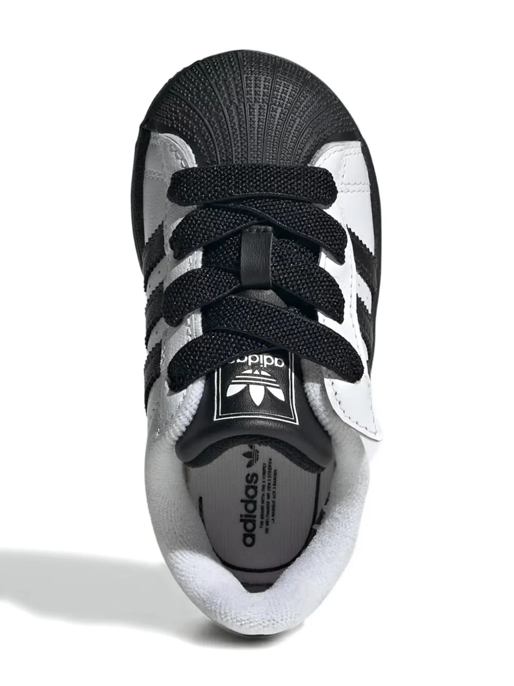 Adidas Kids Superstar II 3-Stripes sneakers - Wit