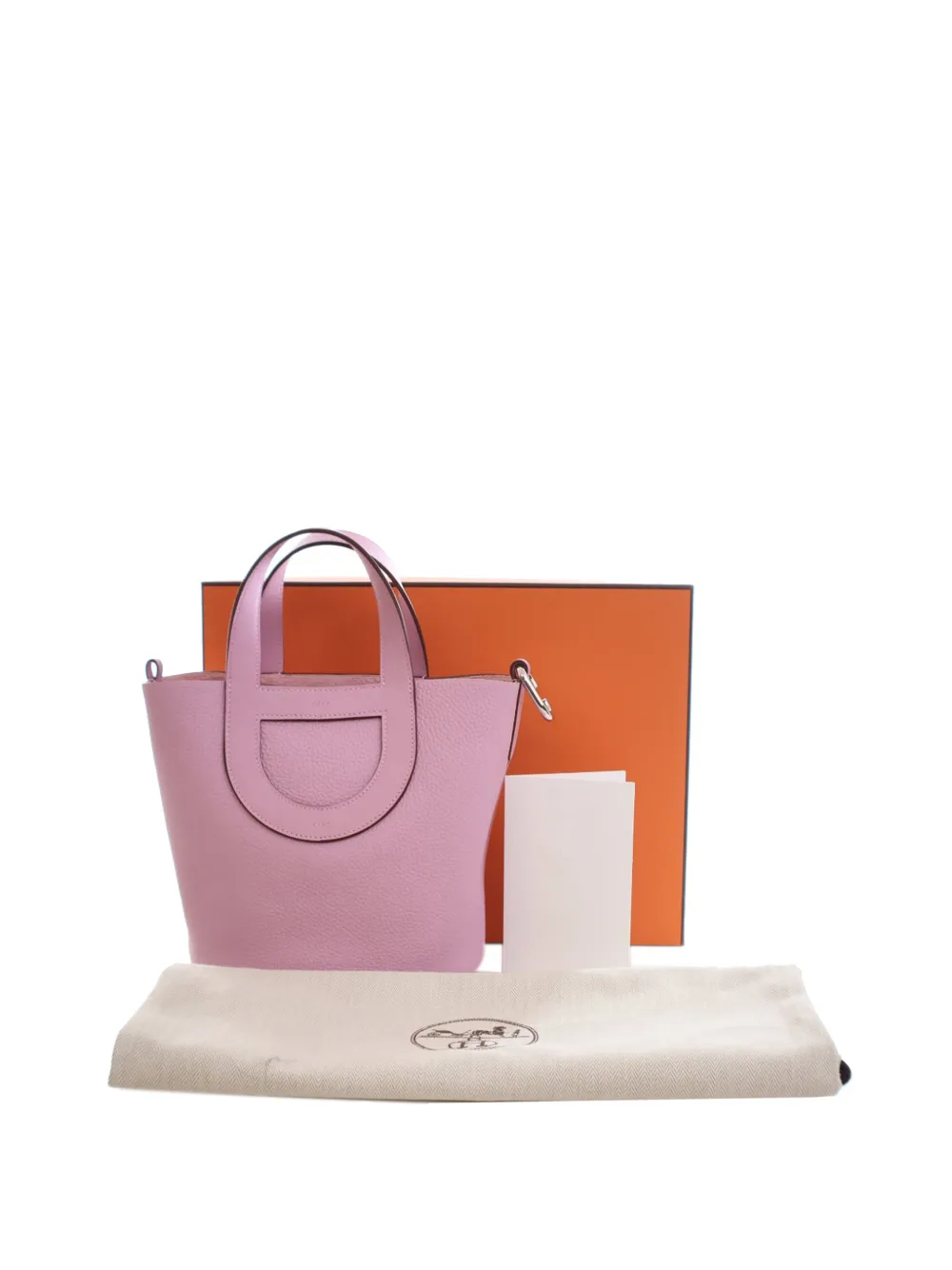 Hermès Pre-Owned 2023 Clemence and Swift In The Loop 18 handbag | Pre-Owned | Image 2