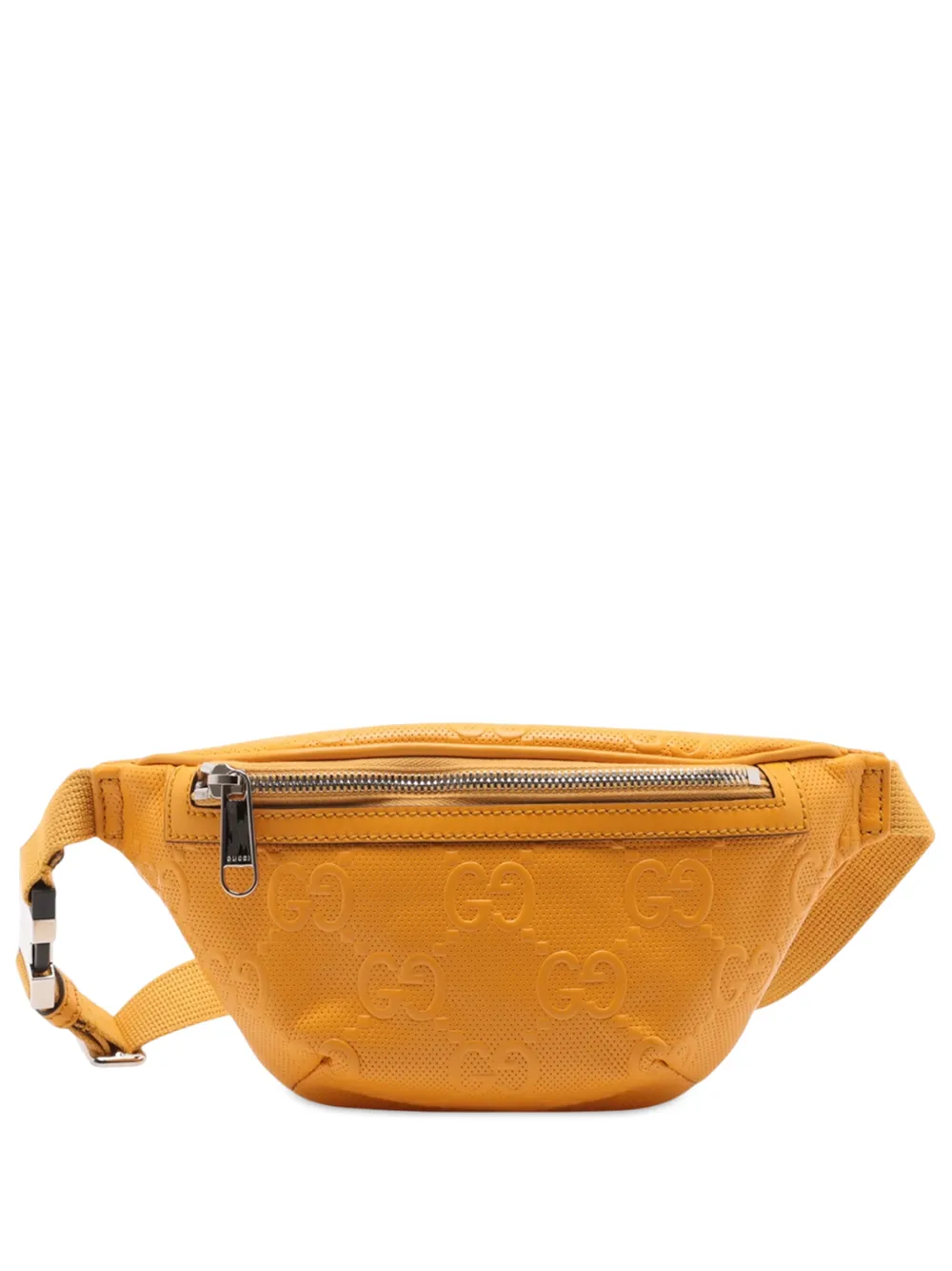 Gucci Pre-Owned 2016-2025 GG Embossed belt bag - Giallo