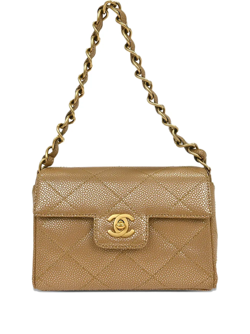 CHANEL Pre-Owned Borsa a mano trapuntata 2000 - Toni neutri