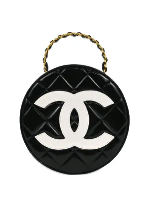 CHANEL Pre-Owned 1994 ココマーク ラウンド バニティ ハンドバッグ