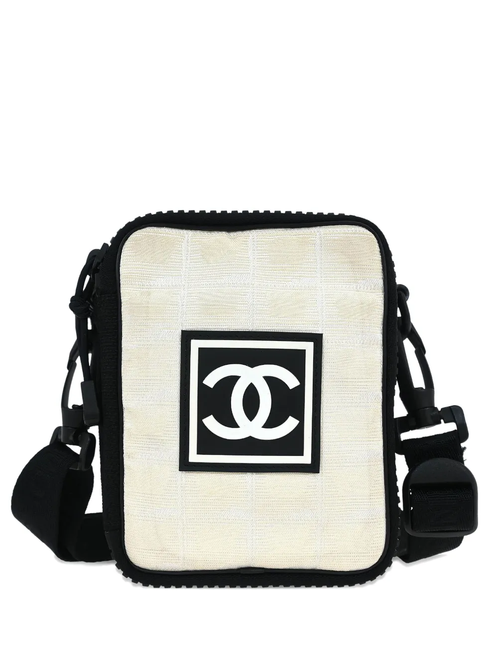 CHANEL Pre-Owned Borsa Travel Line mini 2003-2004 - Toni neutri