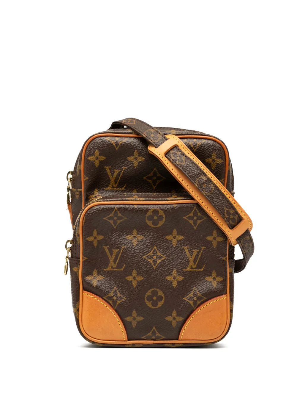 Louis Vuitton Pre-Owned 2001 Monogram Amazone crossbody bag - Marrone