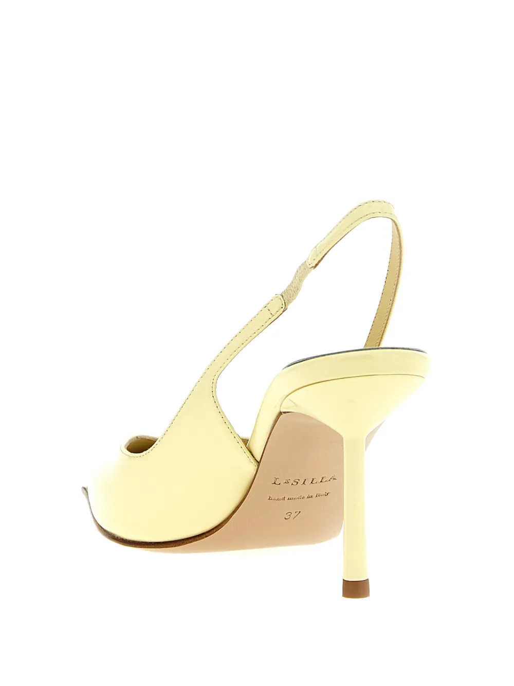Le Silla Vivienne slingback pumps Geel