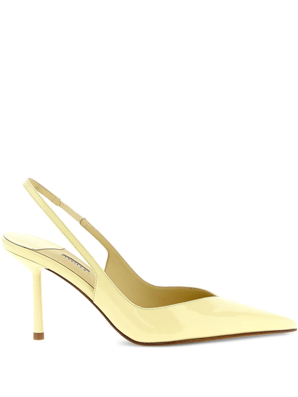 Le Silla Vivienne slingback pumps Geel