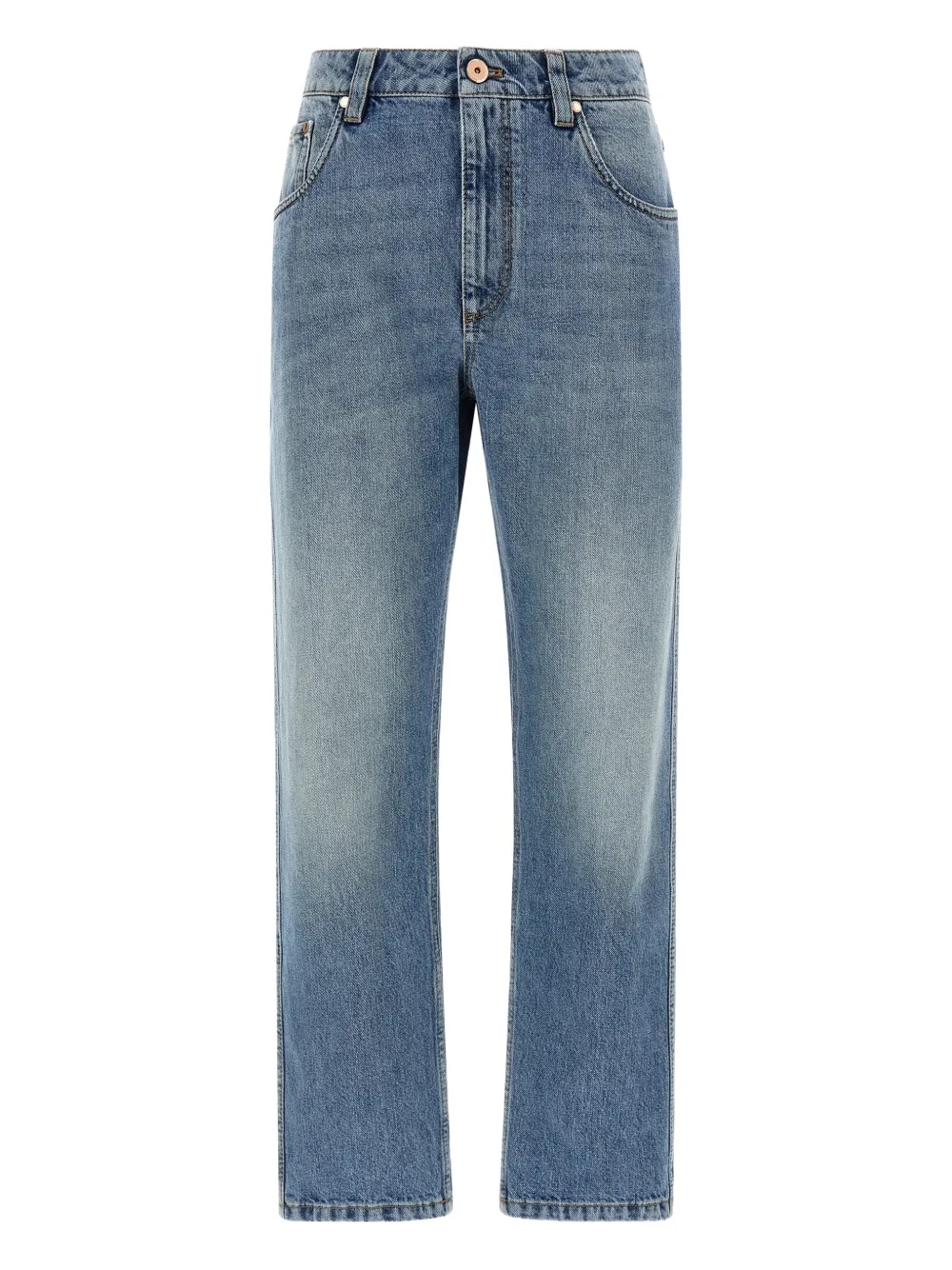 Brunello Cucinelli five-pocket jeans - Blu