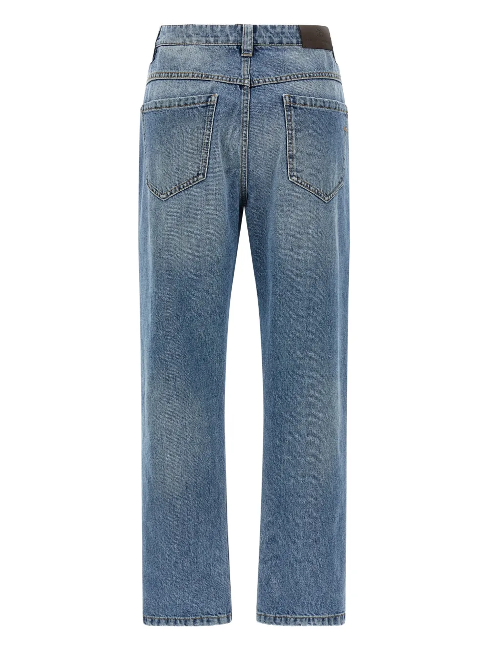 Brunello Cucinelli five-pocket jeans - Blauw