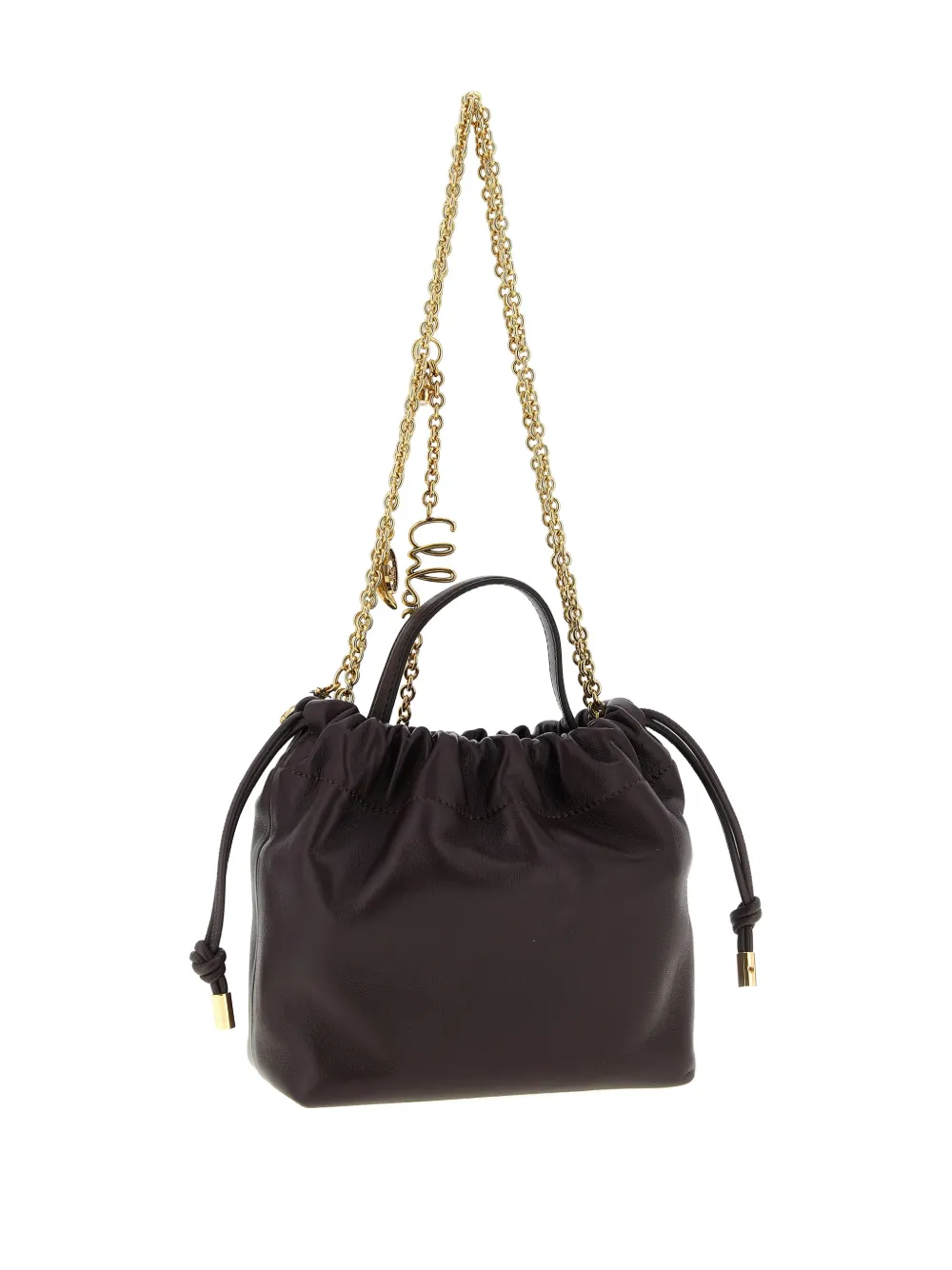Chloé mini Icons shoulder bag - Bruin