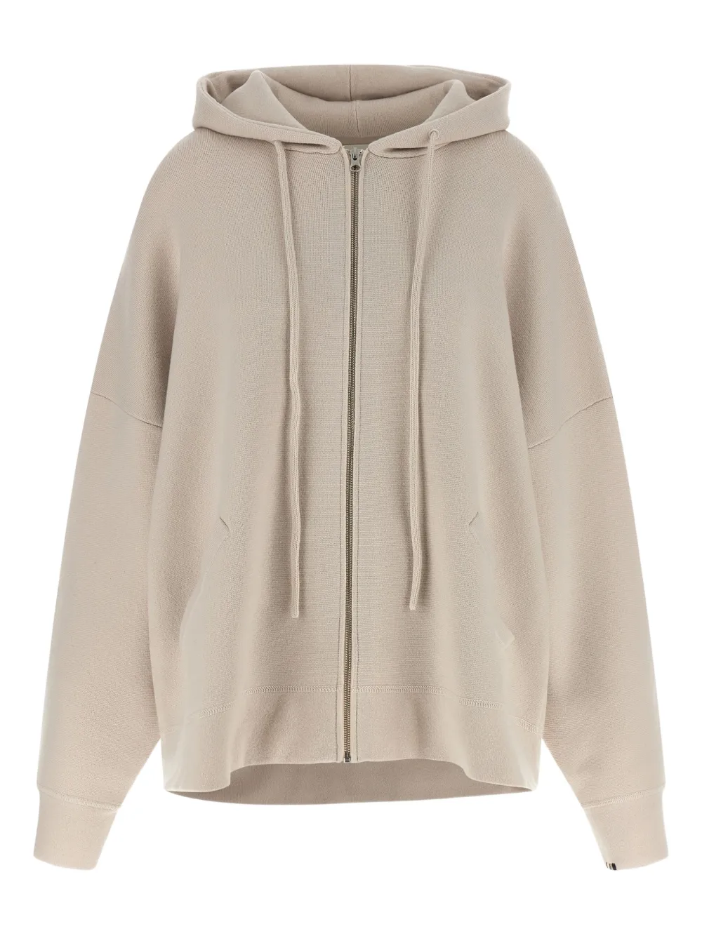 extreme cashmere Nº 460 Donnie zip-up hoodie - Neutrals