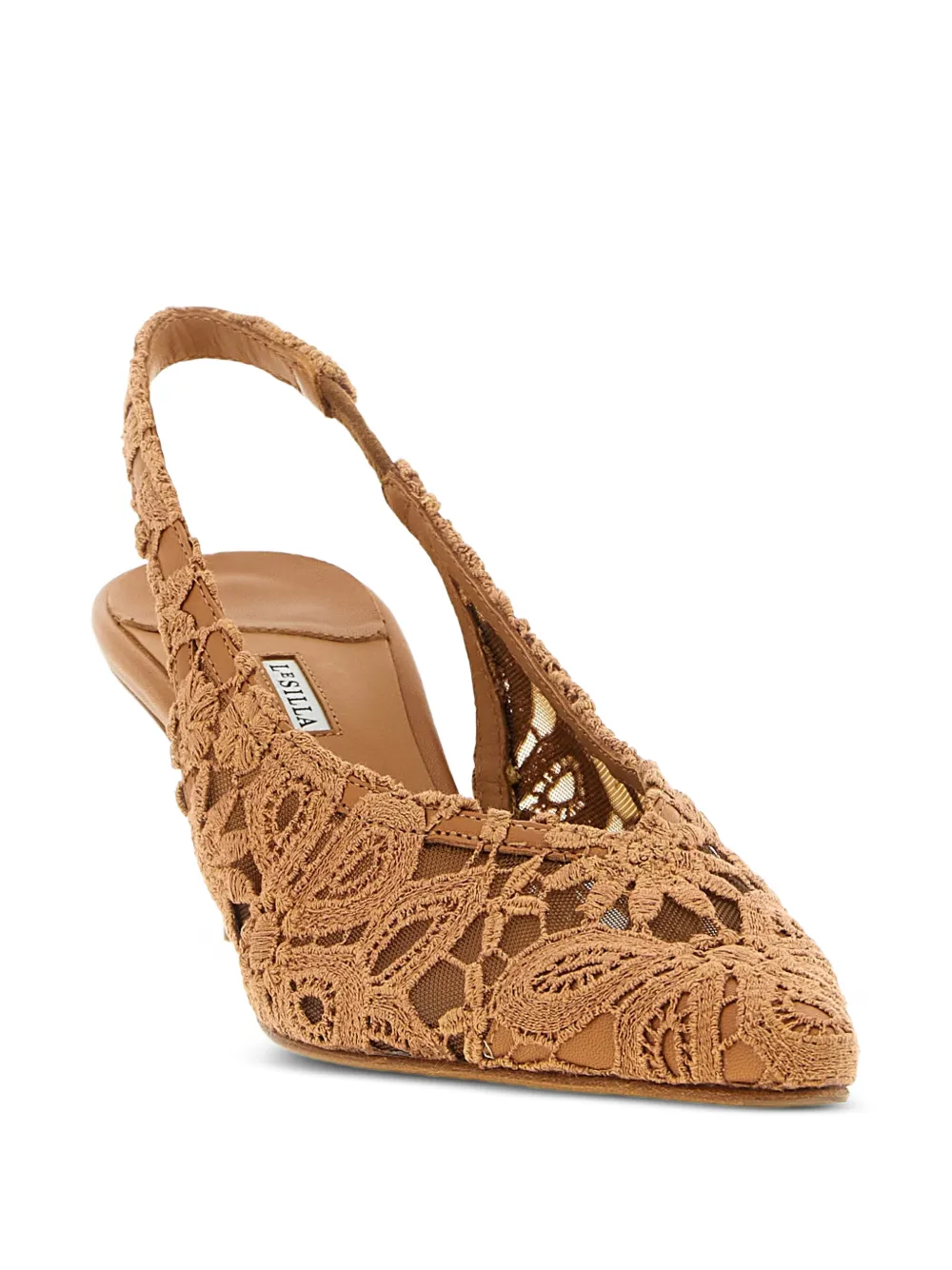 Le Silla Chantilly slingback pumps Bruin