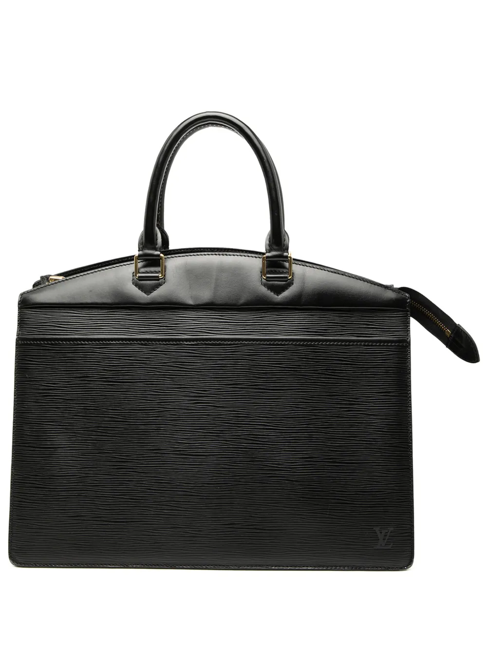 Pre-owned Louis Vuitton 1990-2000 Epi Riviera Handbag In Black