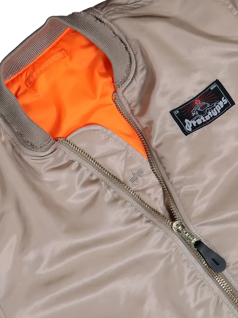 Sprayed Bomber Jacket