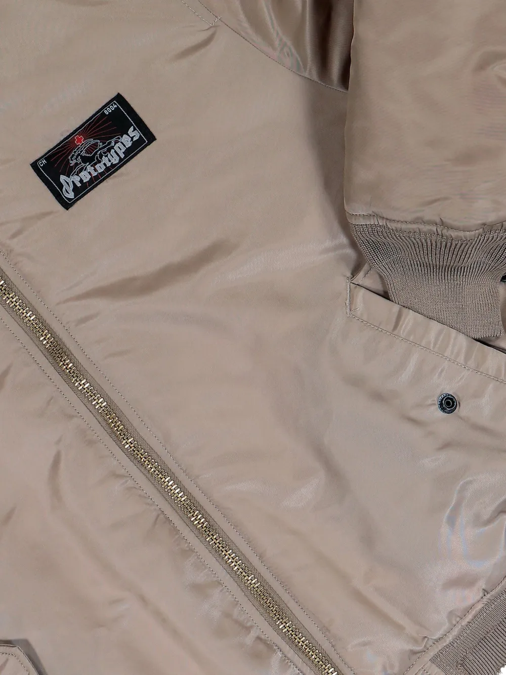 Sprayed Bomber Jacket