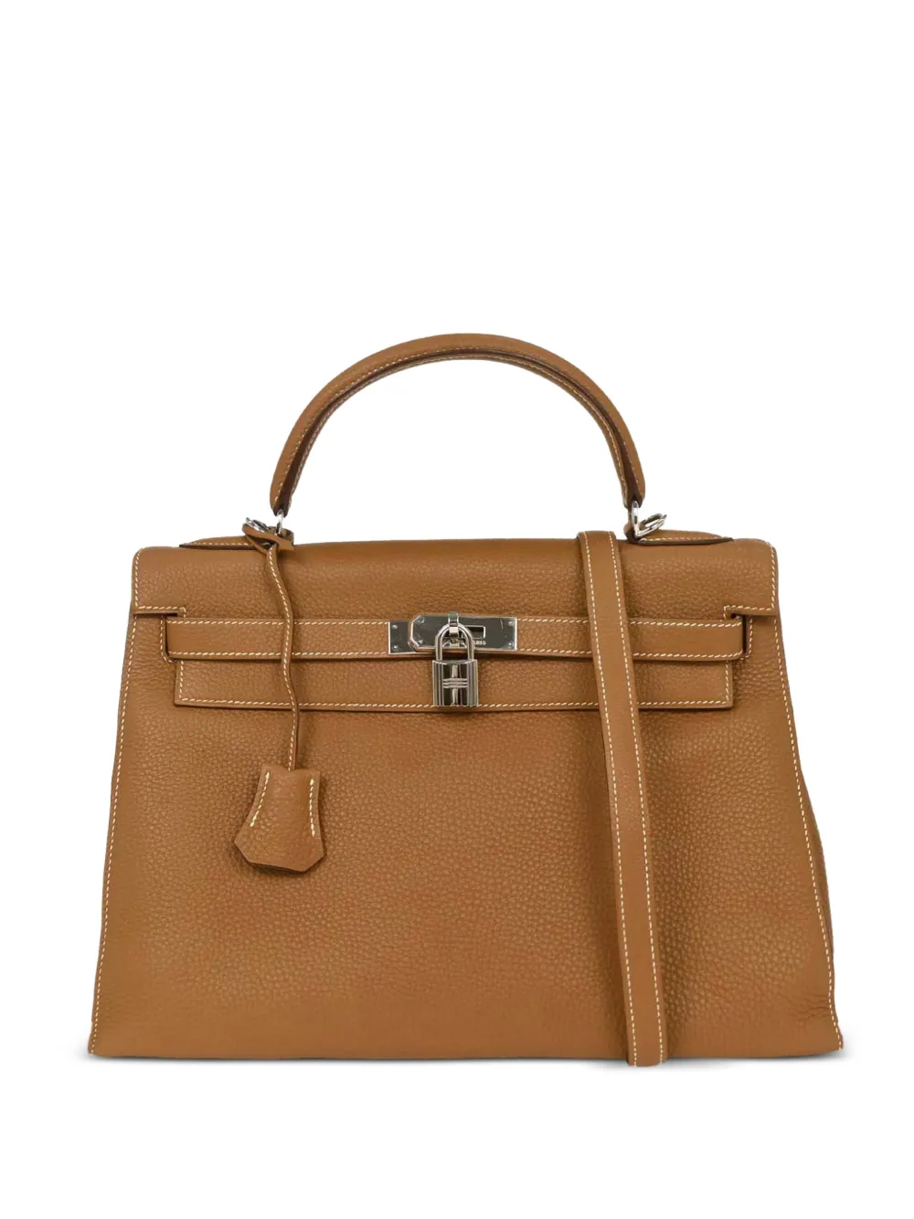 Hermès Pre-Owned Borsa tote Kelly Sellier two-way in pelle 2005 - Marrone