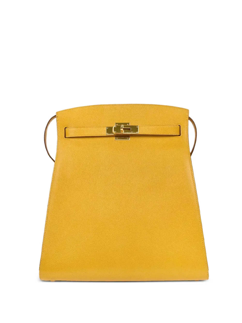 Hermès Pre-Owned 1994 GM Kelly Sport leather shoulder bag - Yellow