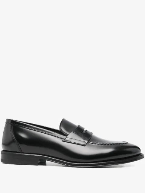 Henderson Baracco penny-strap stitch-detail loafers