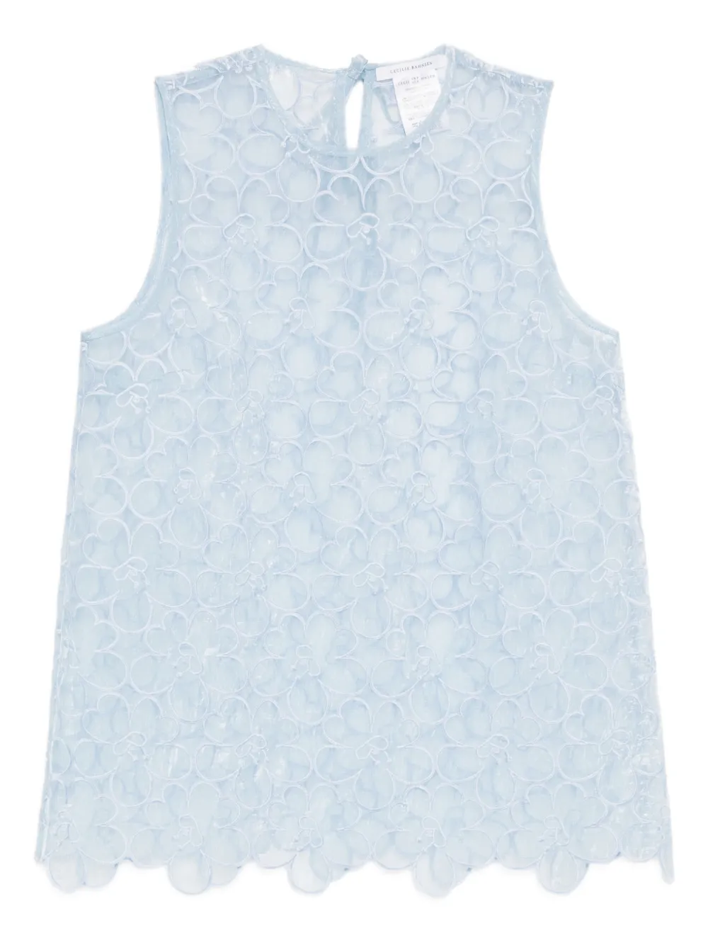 Cecilie Bahnsen Cbcerise vest - Blu