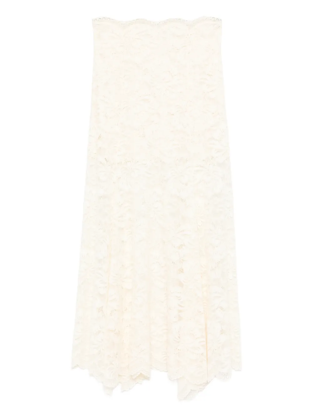 Rabanne lace maxi skirt - Toni neutri