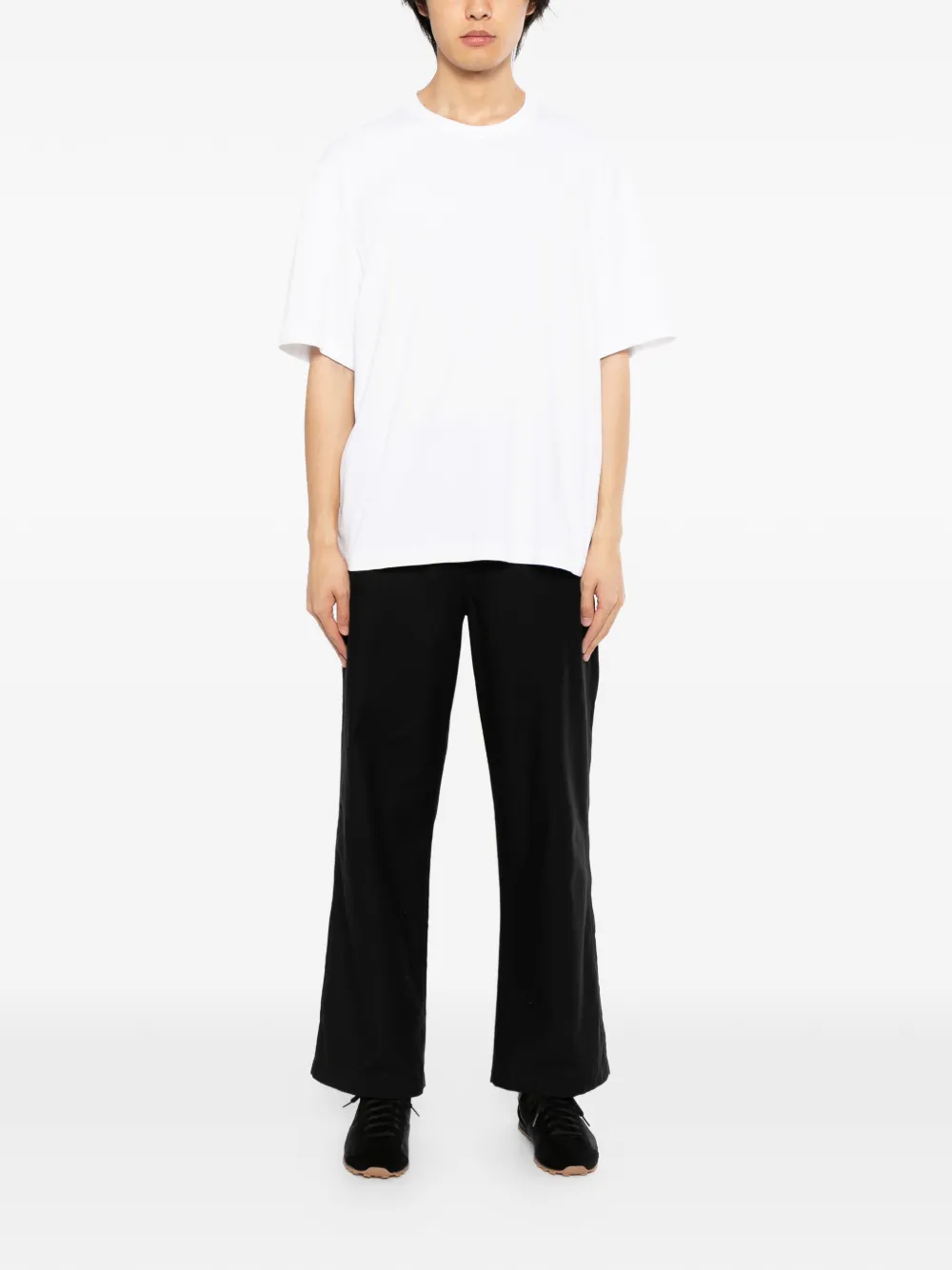 James Perse Heavy Luxe T-shirt - Wit