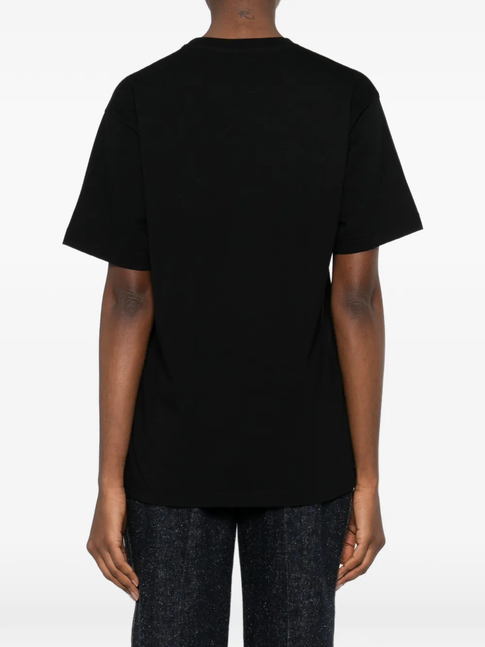 Gucci T-shirt verfraaid met horsebit Zwart