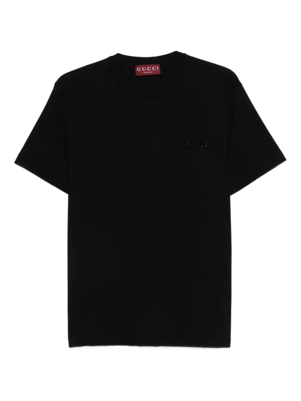 Gucci Horsebit-embellished T-shirt - Schwarz