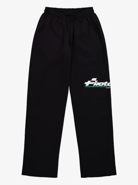 PROTOTYPES logo-print trousers
