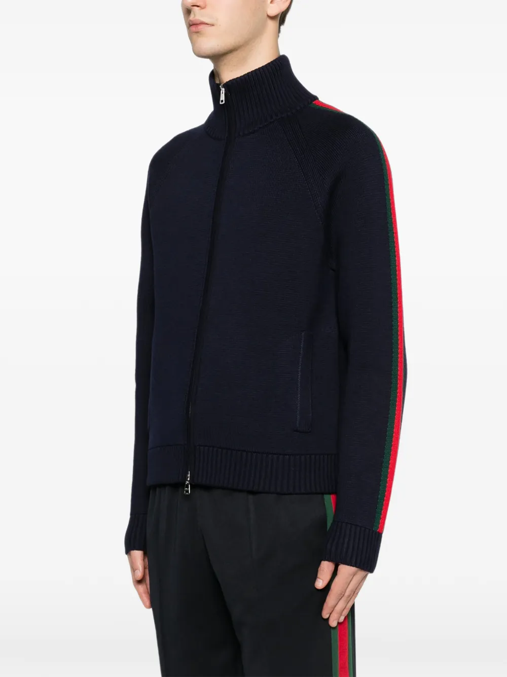 Gucci Vest met rits Blauw