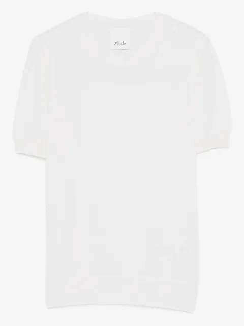 Allude short-sleeve T-shirt
