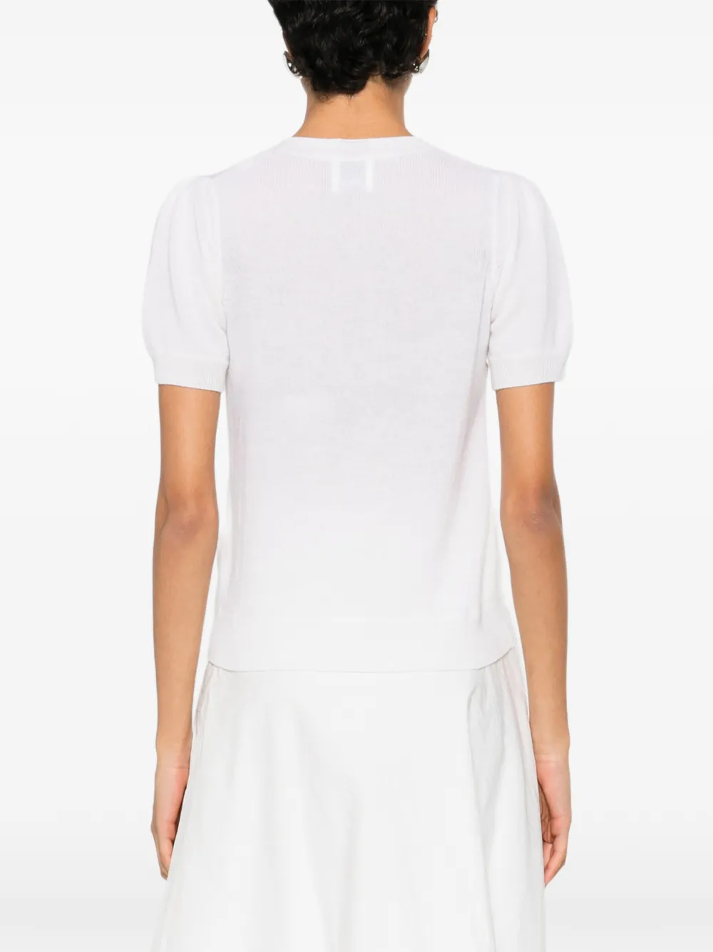 Allude T-shirt met korte mouwen Wit