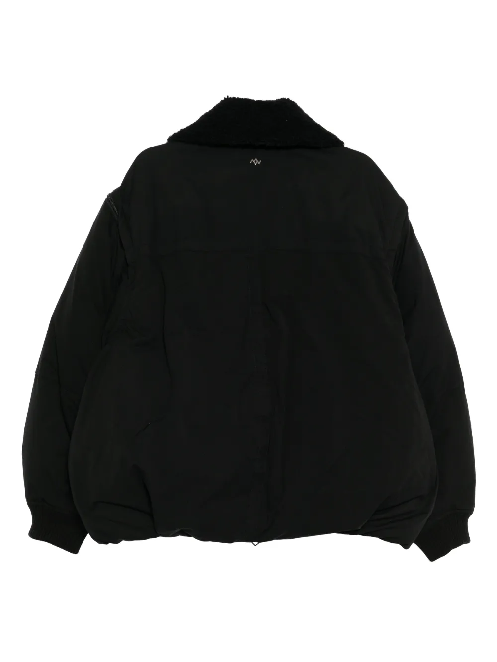  Songzio Panther-embroidered Down Jacket - Black 