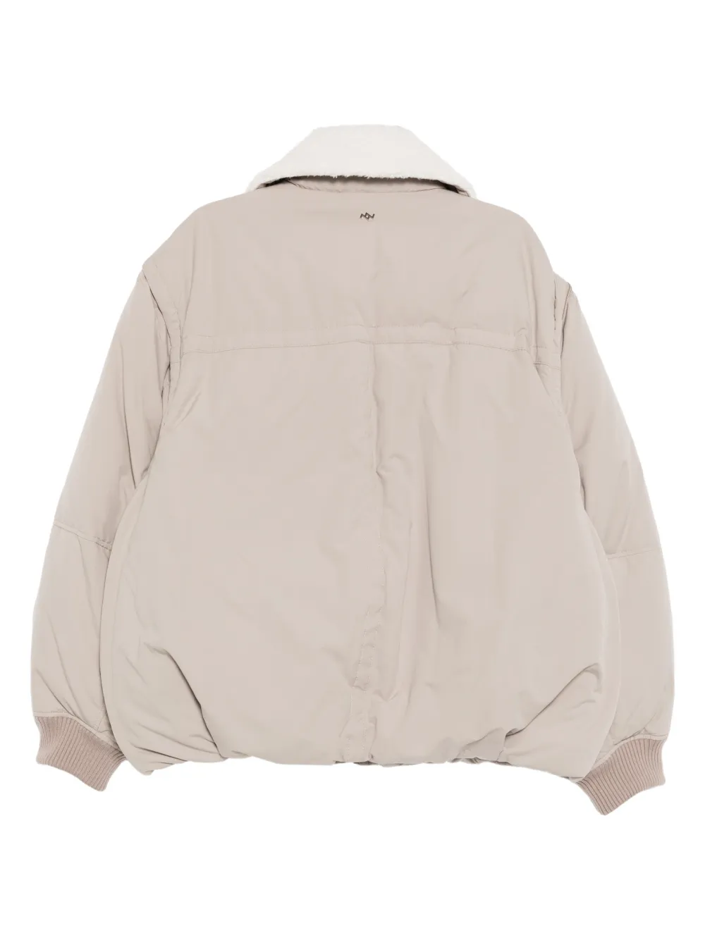  Songzio Panther-embroidered Down Jacket - Neutrals 