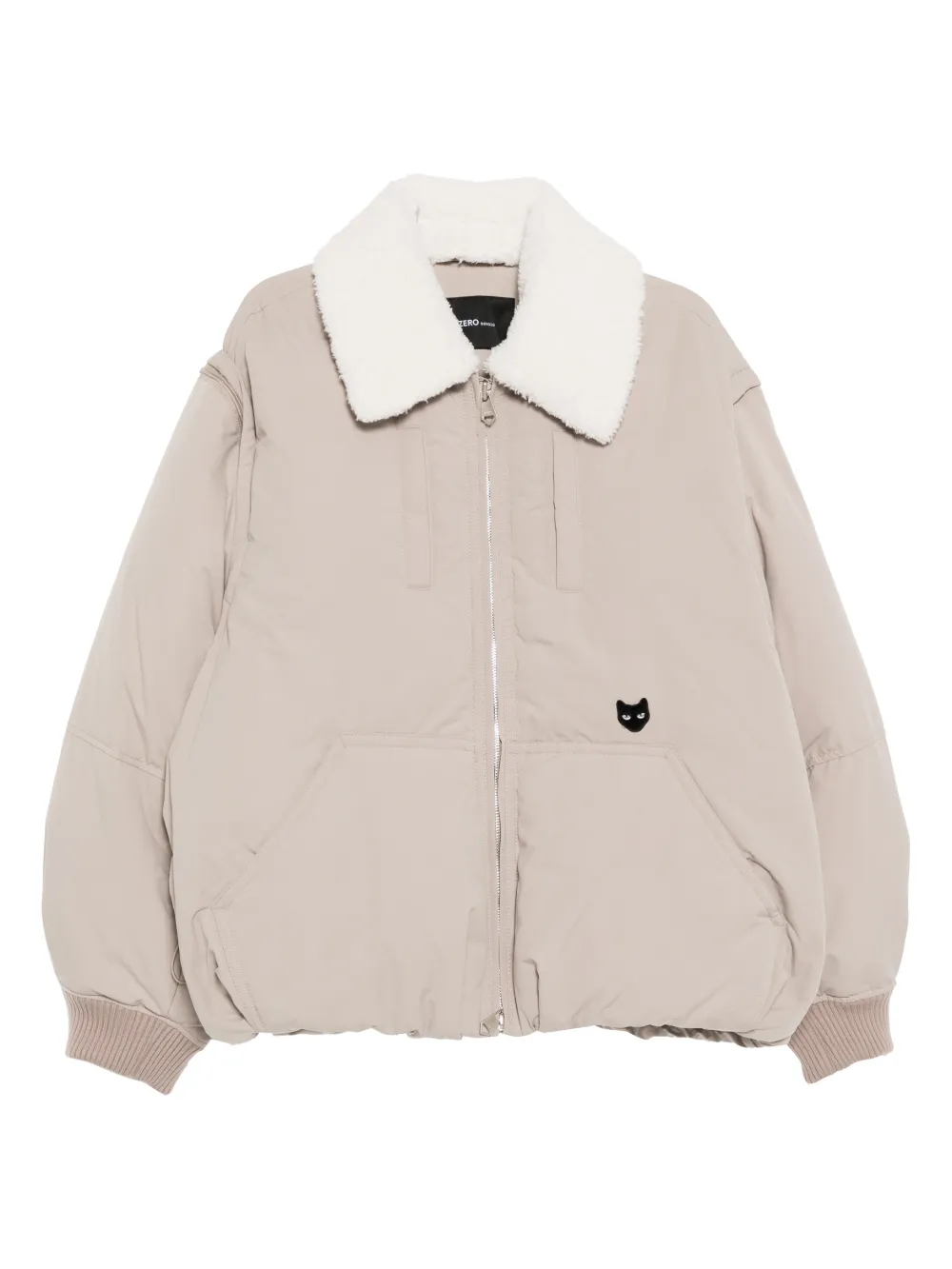 SONGZIO Piumino con ricamo - Toni neutri