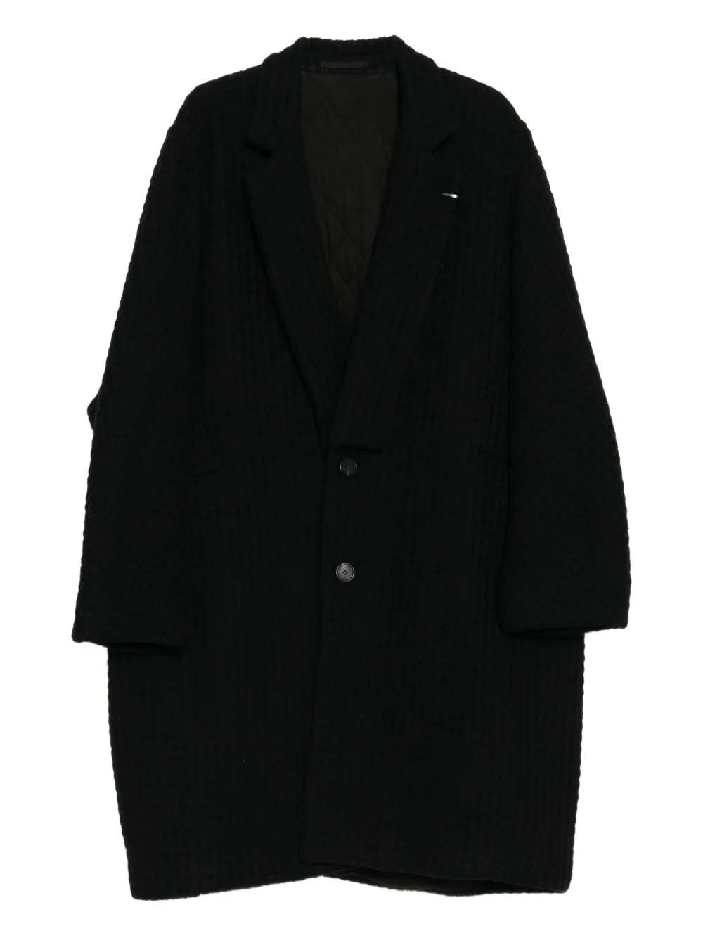 SONGZIO cocoon coat - Black
