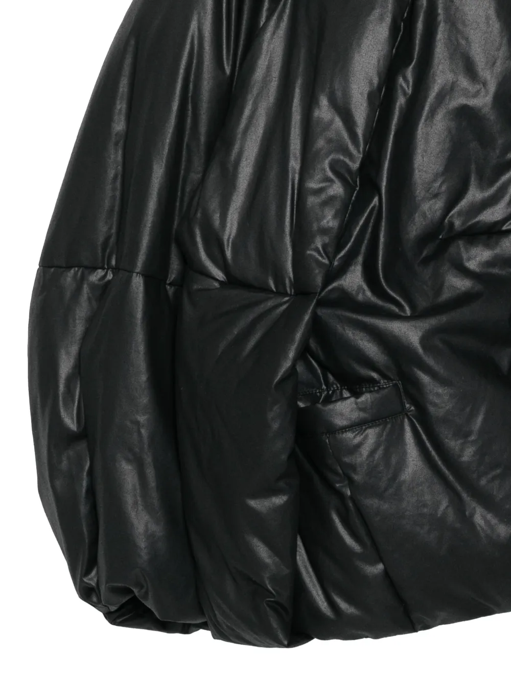  Songzio Bias Puffer Jacket - Black 