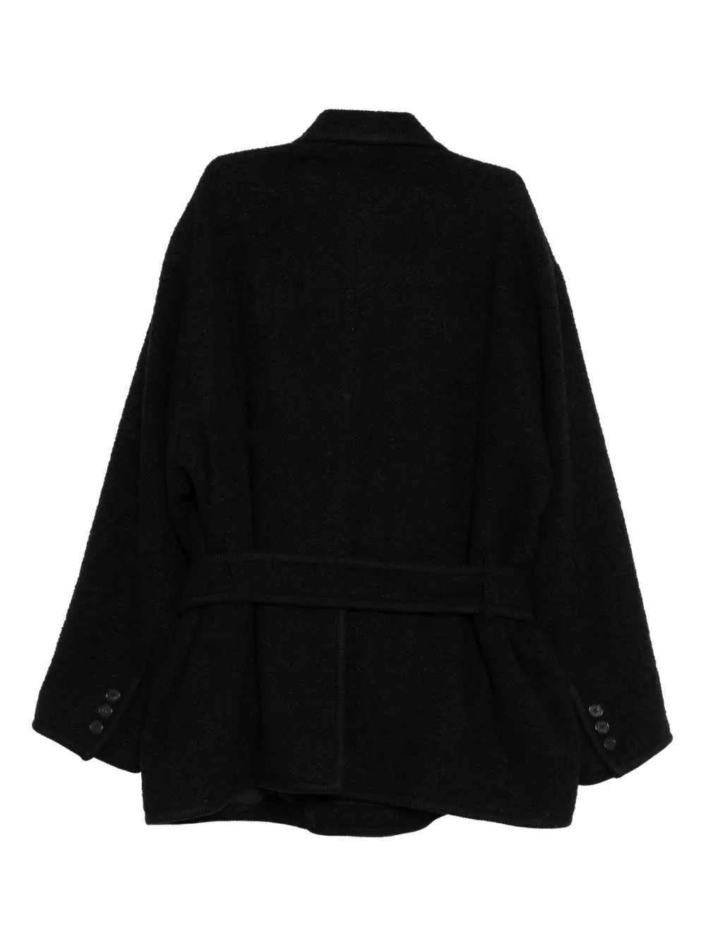  Songzio Double-breasted Blazer - Black 